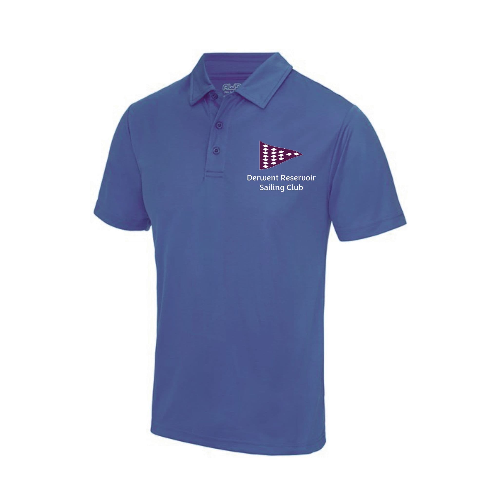 Derwent Reservoir Sailing Club Ladies Sapphire Polo Shirt JC045