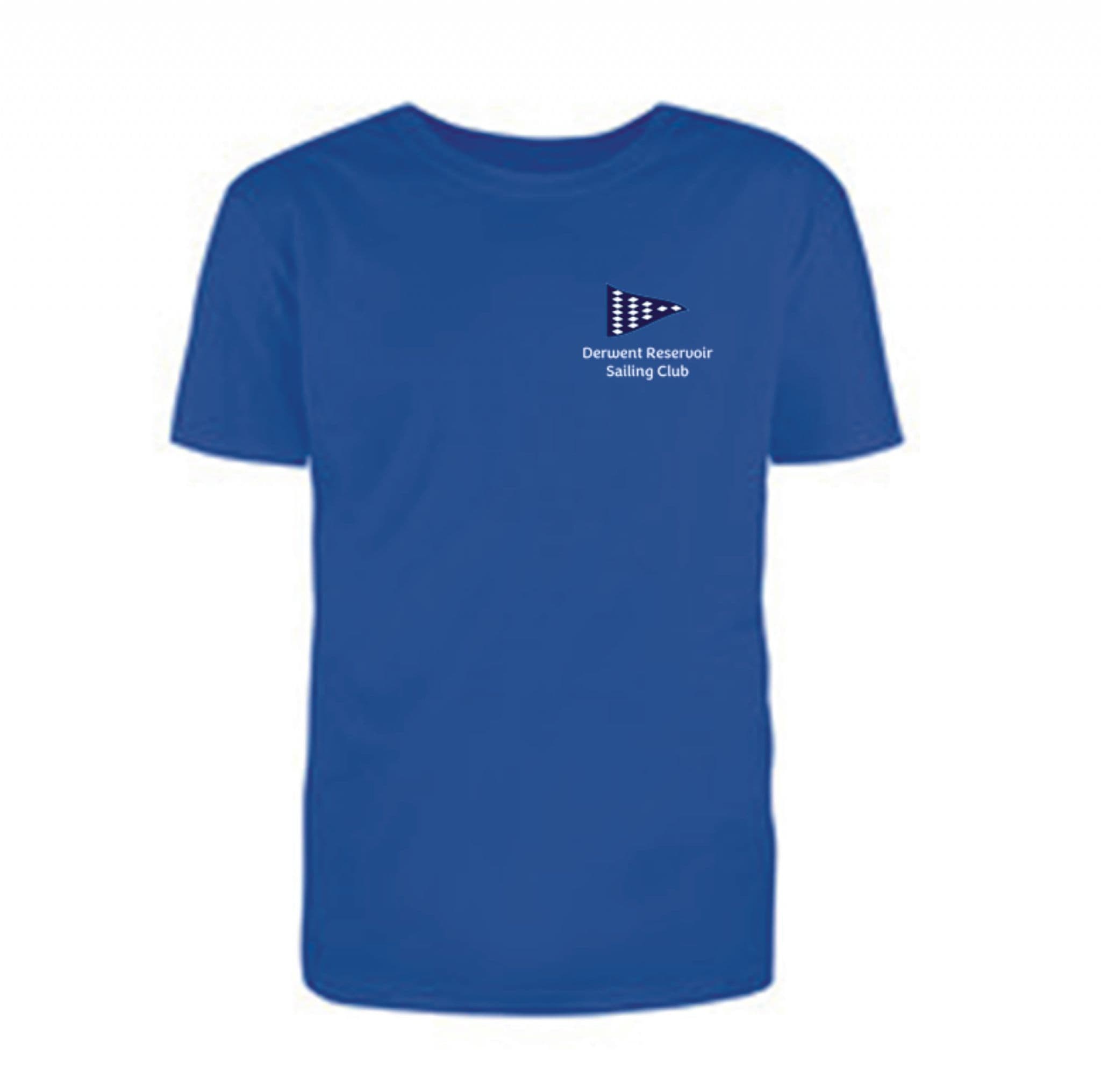 Derwent Reservoir Sailing Club Sapphire T-Shirt JC001