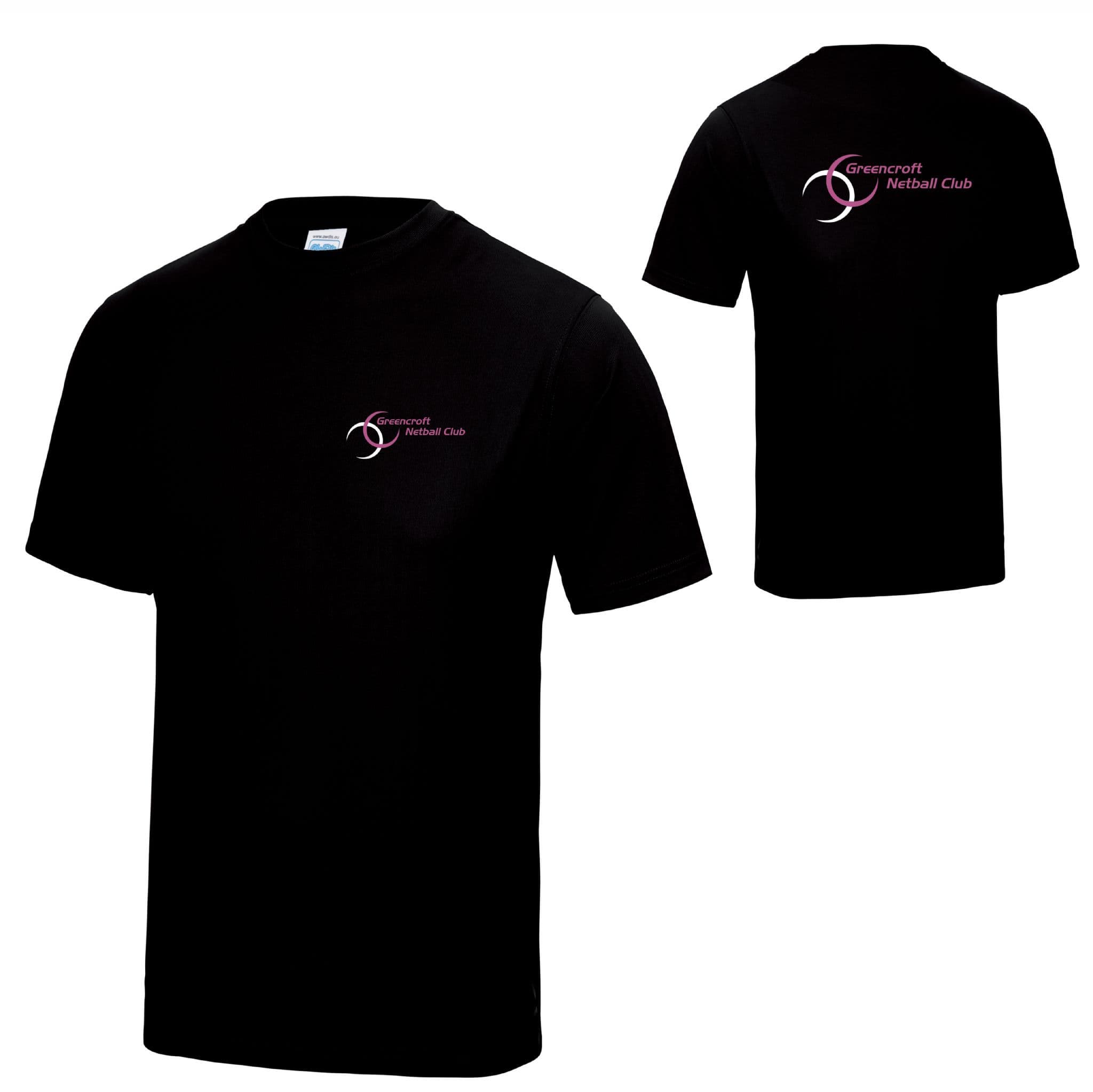 Greencroft Netball  Adult T-Shirt  JC001